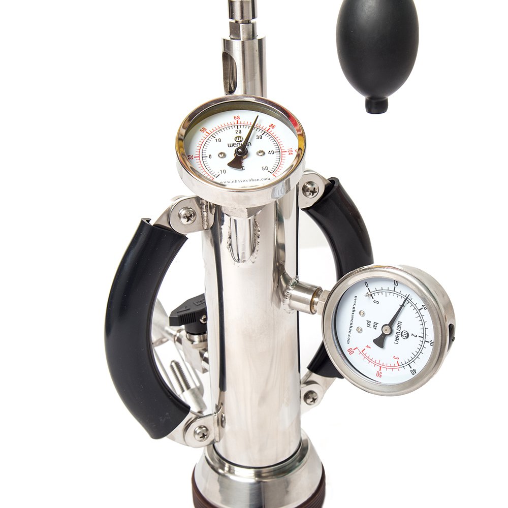 Beer Carbonation Tester With Pressure Gauge For Test CO2 Volume Beer Carbon Dioxide Tester