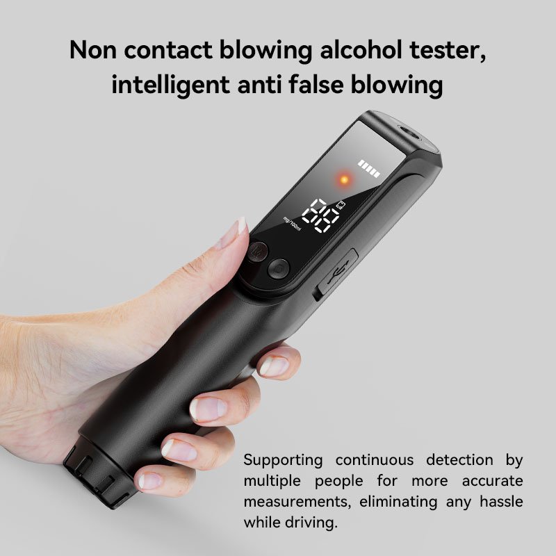 Compact and portable lamp-affordable-Baton alcohol tester analyzer breathalyzer for Enterprise use alcohol breath tester XJ-2000