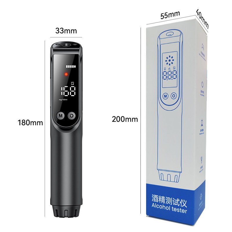 Compact and portable lamp-affordable-Baton alcohol tester analyzer breathalyzer for Enterprise use alcohol breath tester XJ-2000