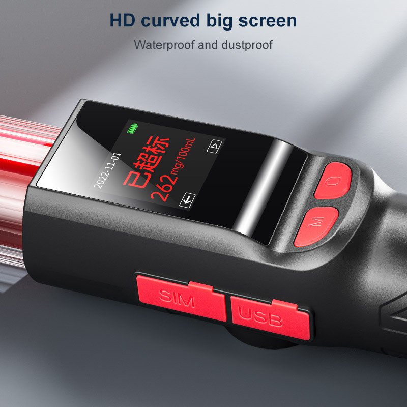 Manufacturer's price-Baton alcohol tester analyzer breathalyzer for Enterprise use alcohol breath tester JLL-03