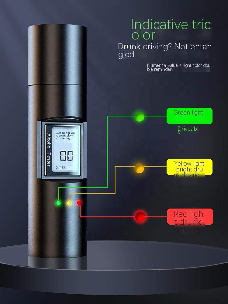Breathalyzer blowing type tester to check drunk driving special high precision self-measuring device traffic household measuring