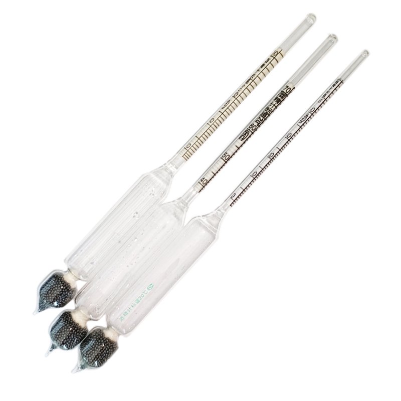 0-40%, 30-70%, 70-100% Hydrometer Alcoholmeter Tester Thermometer Alcohol Concentration Meters