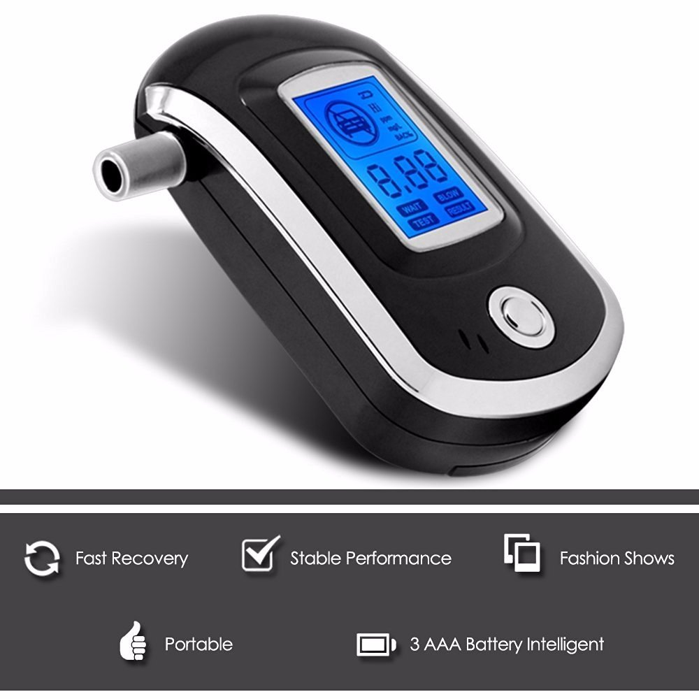 Portable Breathalyer Coin Operated Alcohol Tester Mouthpieces Alcohol Tester