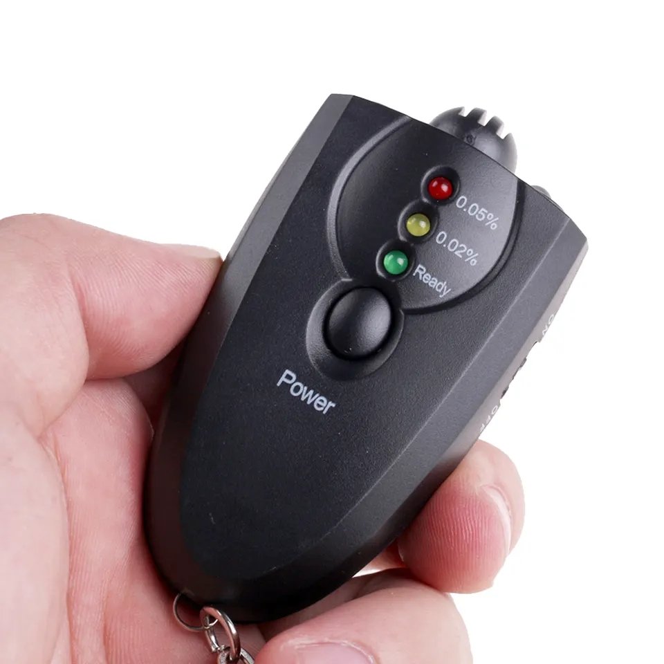 HEDAO Professional Alcoholl Tester Mini Alcohole Breath Tester With Led Light Portable Alcohol Meter