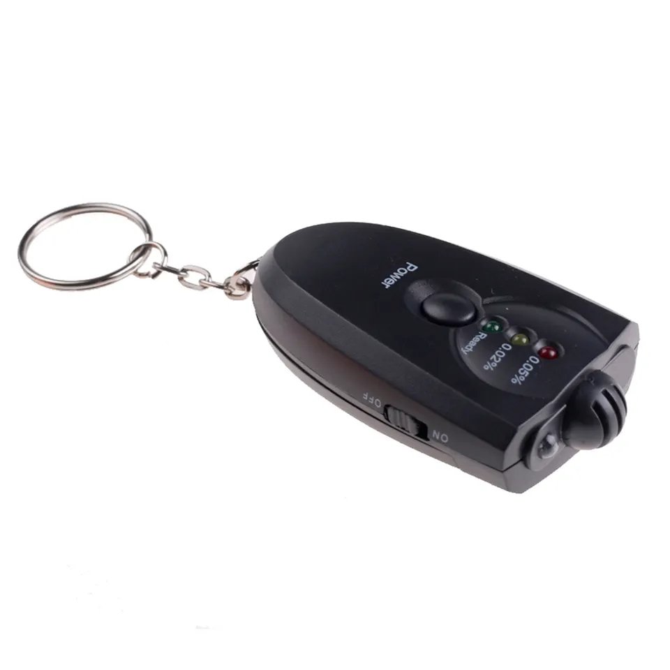 HEDAO Professional Alcoholl Tester Mini Alcohole Breath Tester With Led Light Portable Alcohol Meter