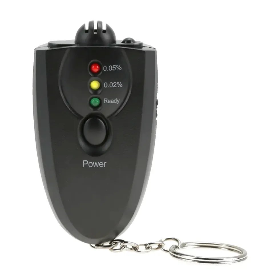 HEDAO Professional Alcoholl Tester Mini Alcohole Breath Tester With Led Light Portable Alcohol Meter