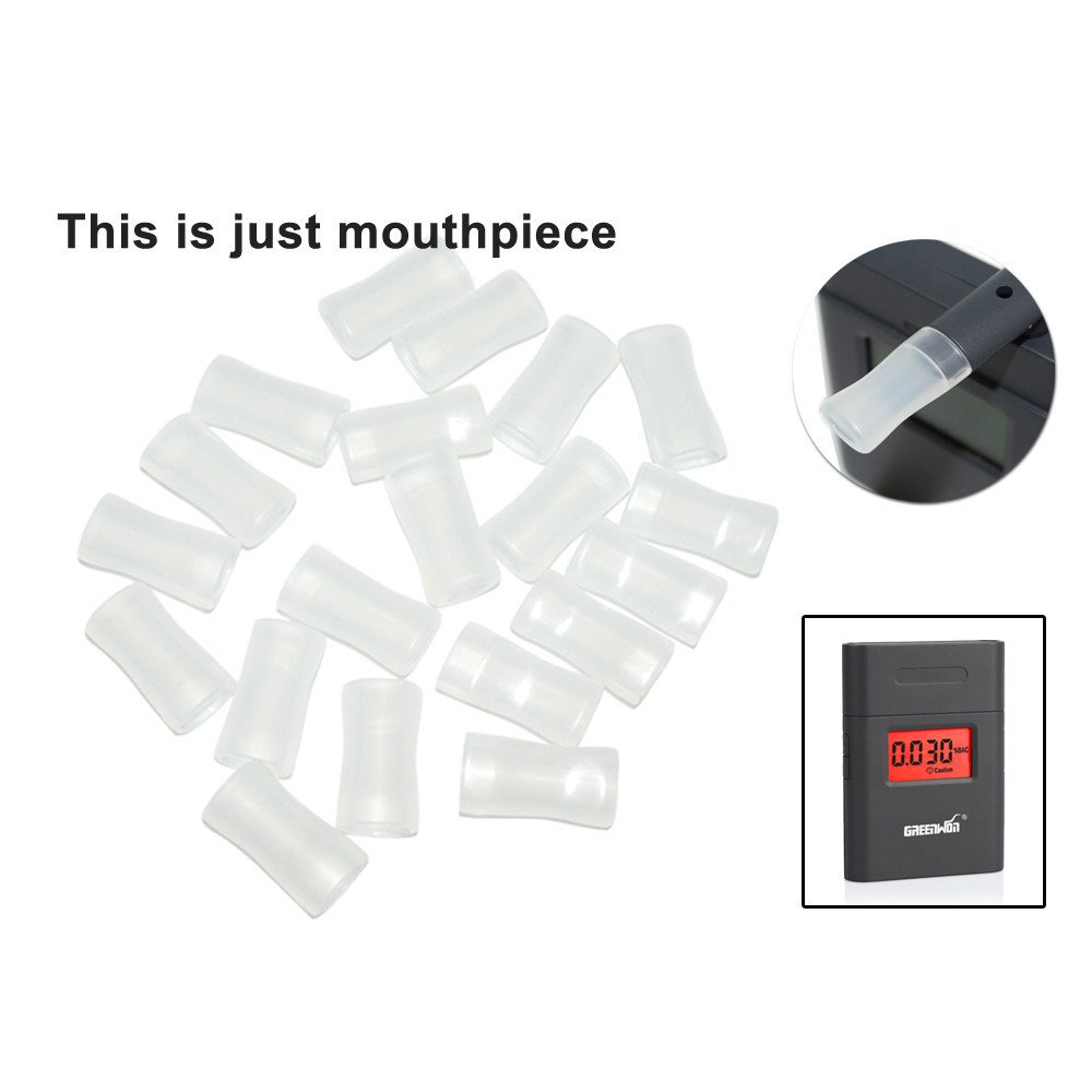 100pcs/bag Clean and harmless mouthpieces blowing nozzle alcohol tester digital for breathalyzer 838
