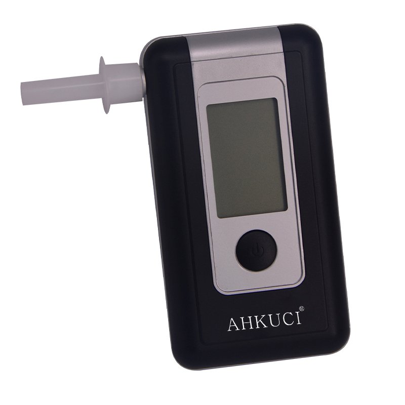 Ahkuci New upgrade Analyzer Fuel Cell Breathalyzer Alcohol Breath Tester AT-6001F for driving