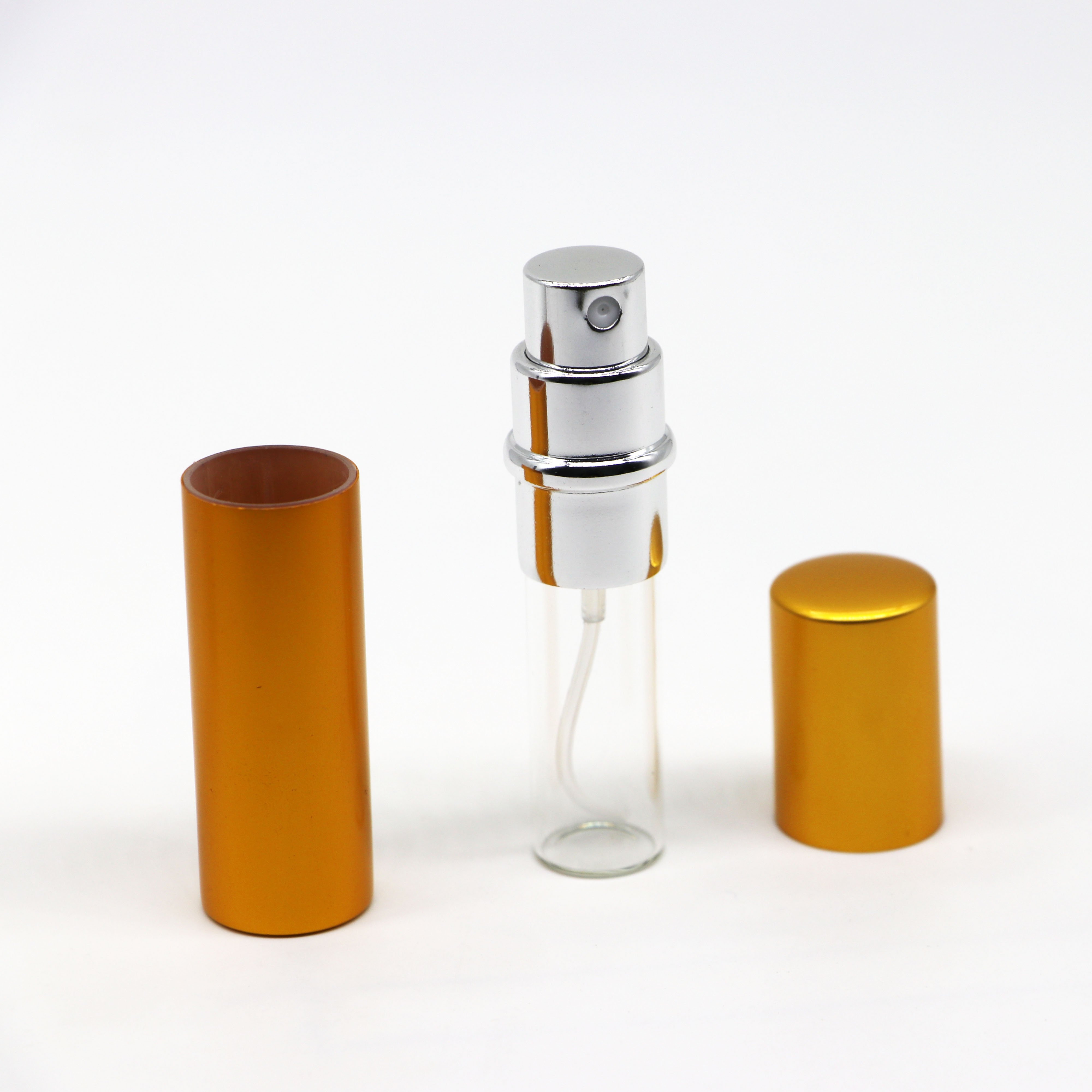 Classic Design Empty 5ml Refillable Atomizer Perfume Spray Bottle Travel Pocket Parfum Gift Cosmetic Container Vial