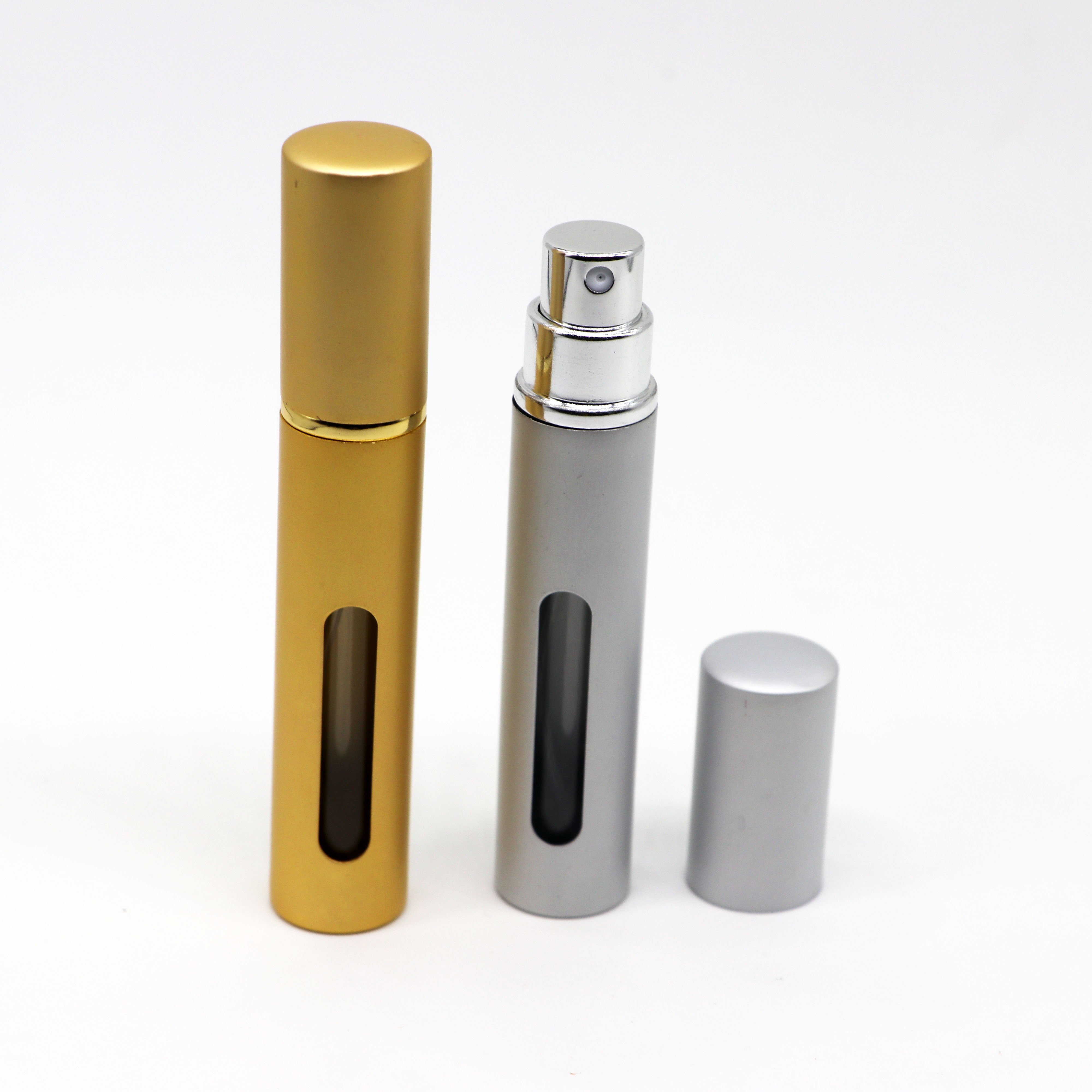 Classic Design Empty 5ml Refillable Atomizer Perfume Spray Bottle Travel Pocket Parfum Gift Cosmetic Container Vial