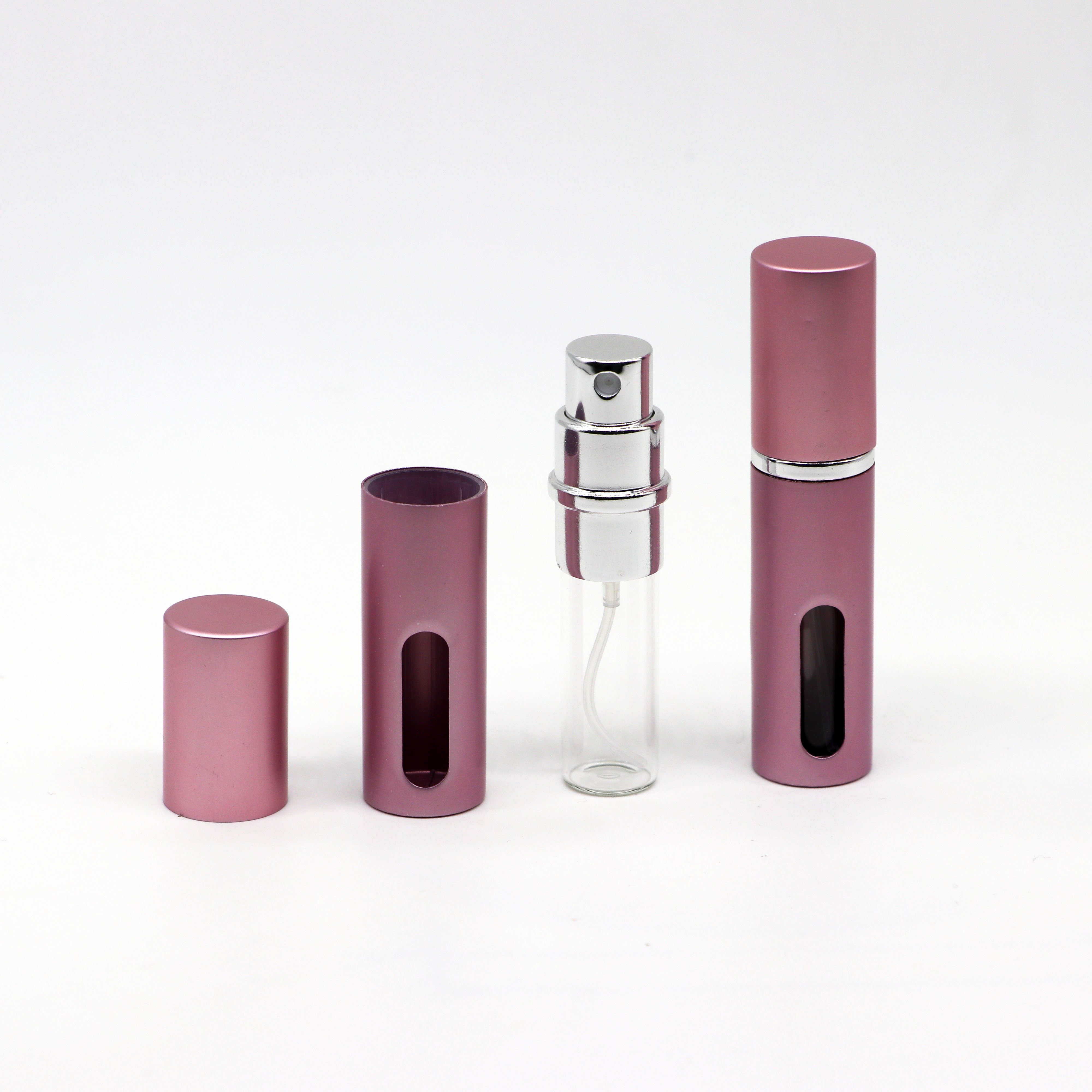 Classic Design Empty 5ml Refillable Atomizer Perfume Spray Bottle Travel Pocket Parfum Gift Cosmetic Container Vial