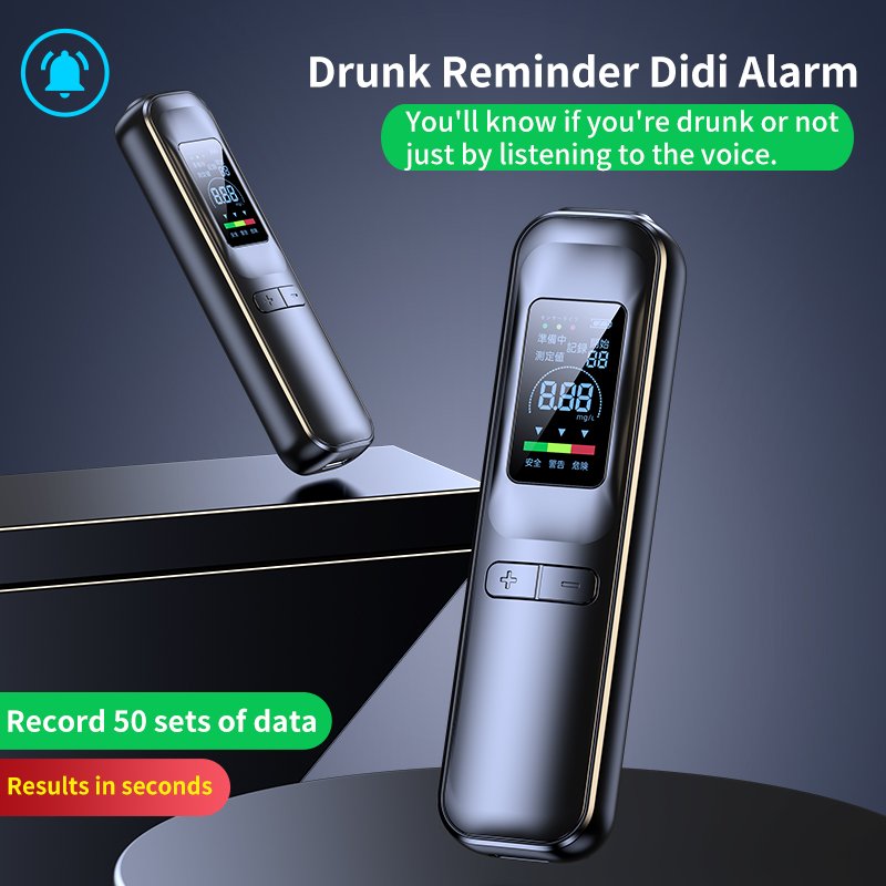 Portable Non-Contact LCD Digital Display Breath Analyzer Alcohol Tester Gas Analyzer Product Category
