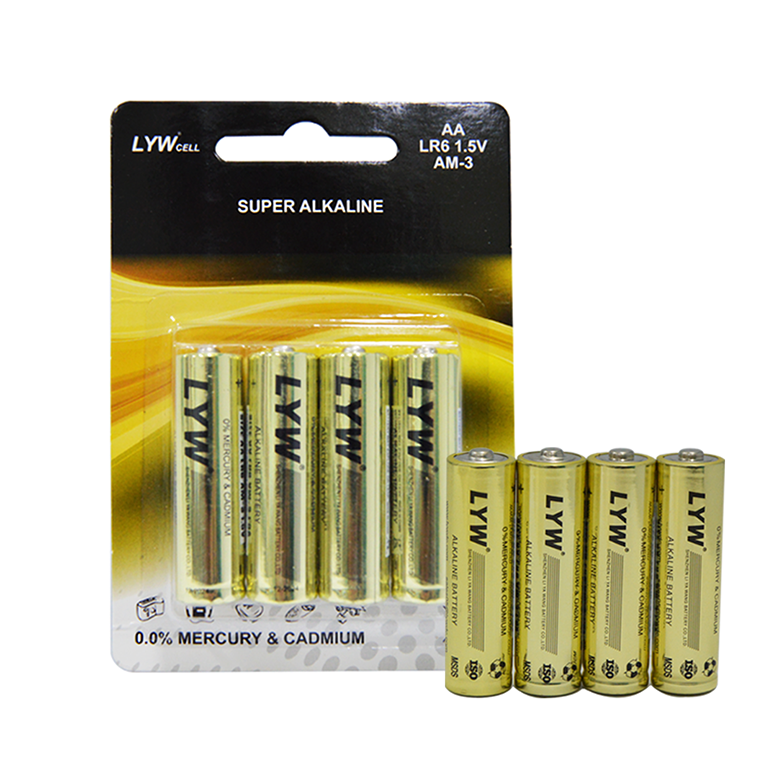 Factory price leakage-free long service life Cheap Design 15v aa lr6 am3 alkaline battery