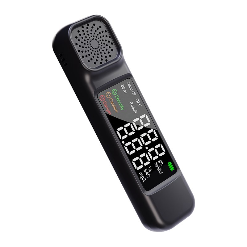 Newest handheld backlight digital portable alcohol tester breathalyzer analyzer NF-A68