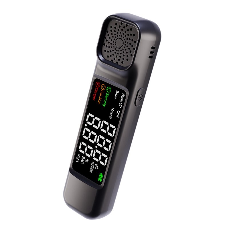 Newest handheld backlight digital portable alcohol tester breathalyzer analyzer NF-A68