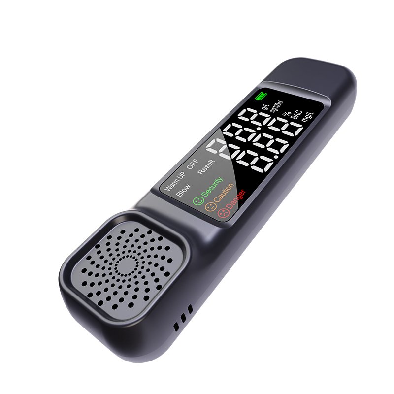 Newest handheld backlight digital portable alcohol tester breathalyzer analyzer NF-A68