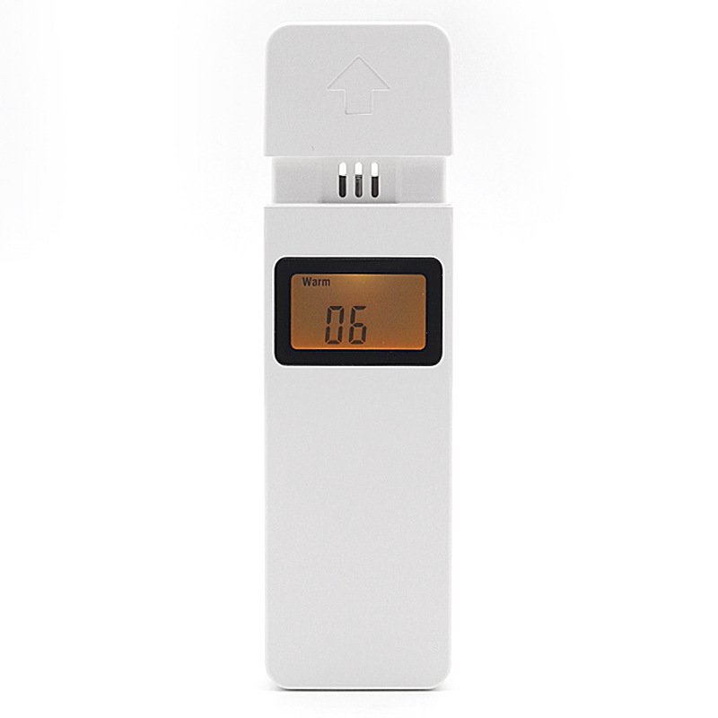 Digital LCD portable digital handheld alcohol breath tester with a reusable sensor