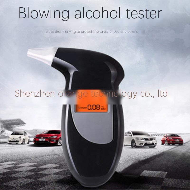 Manufacturer direct portable breathalyzer AT-68S with backlight display breathalyzer blowing car