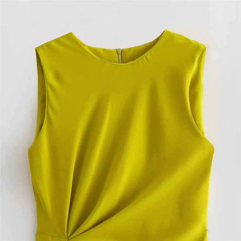 In Stock Elegant Summer Women's Sexy Bodycon Long Dress Casual Plain Party Club Pleated Midi Dresses for Ladies