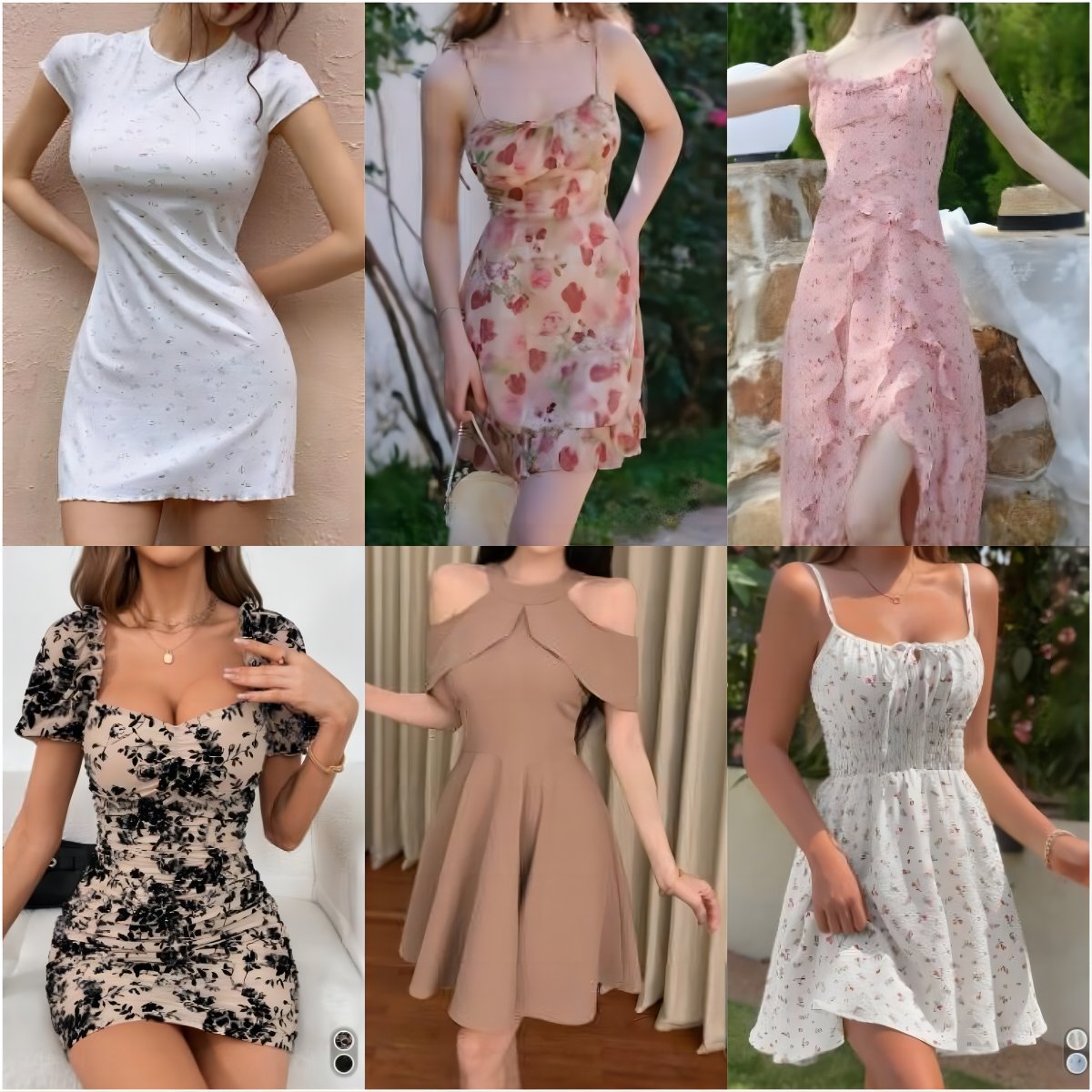 NEW 2024 Factory Clearance Wholesale Discount Sale Bulks Cheap Casual Dresses Free Sample Mix Brand Clothes Women Dress