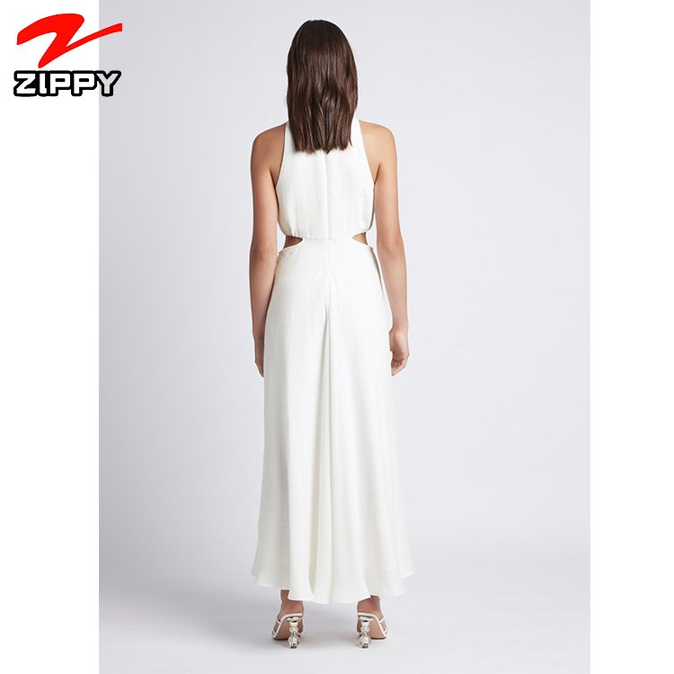 Womens spring clothing 2022 Designer Summer Fashion Chiffon Ruffle Ladies Maxi Long Dress Women white Elegant Casual Dresses