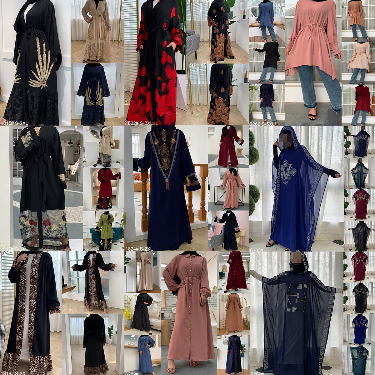 abaya women muslim dress turkey, summer new ethnic-style maxi dress with a large robe dubai abaya wholesale