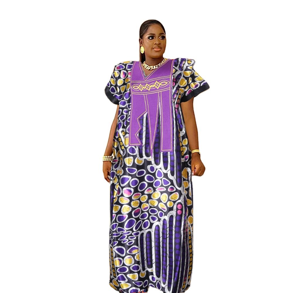 Fashion African Dresses For Women Elegant Muslim Abayas Boubou Dashiki Ankara Outfit Evening Gown Dubai Kaftan Abaya Robe Dress