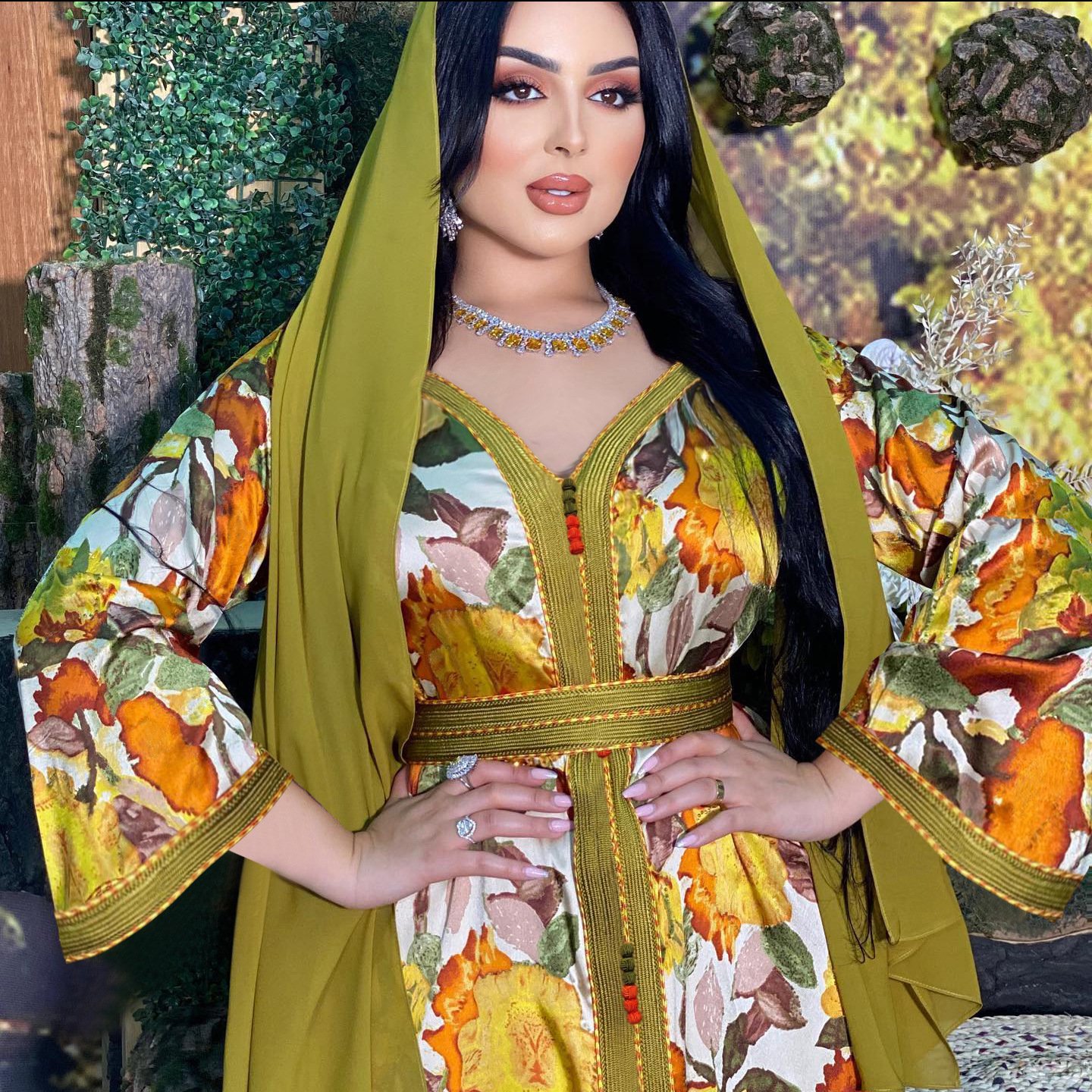 A-49 Wholesale Muslim Abaya Kaftan Islamic Clothing Abaya Women Muslim Dresses