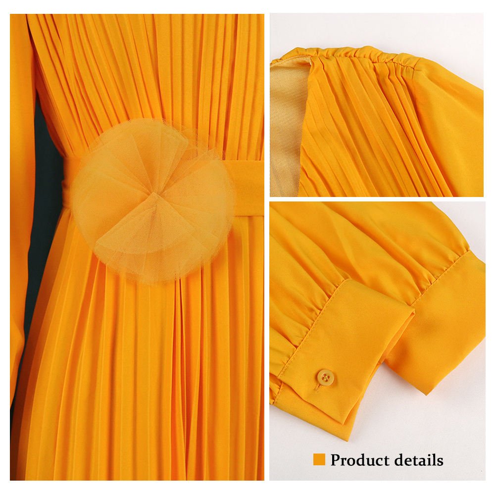 New Design plus size women clothing High waist Loose Long women casual Dress Women Plus Size Dress With Belt