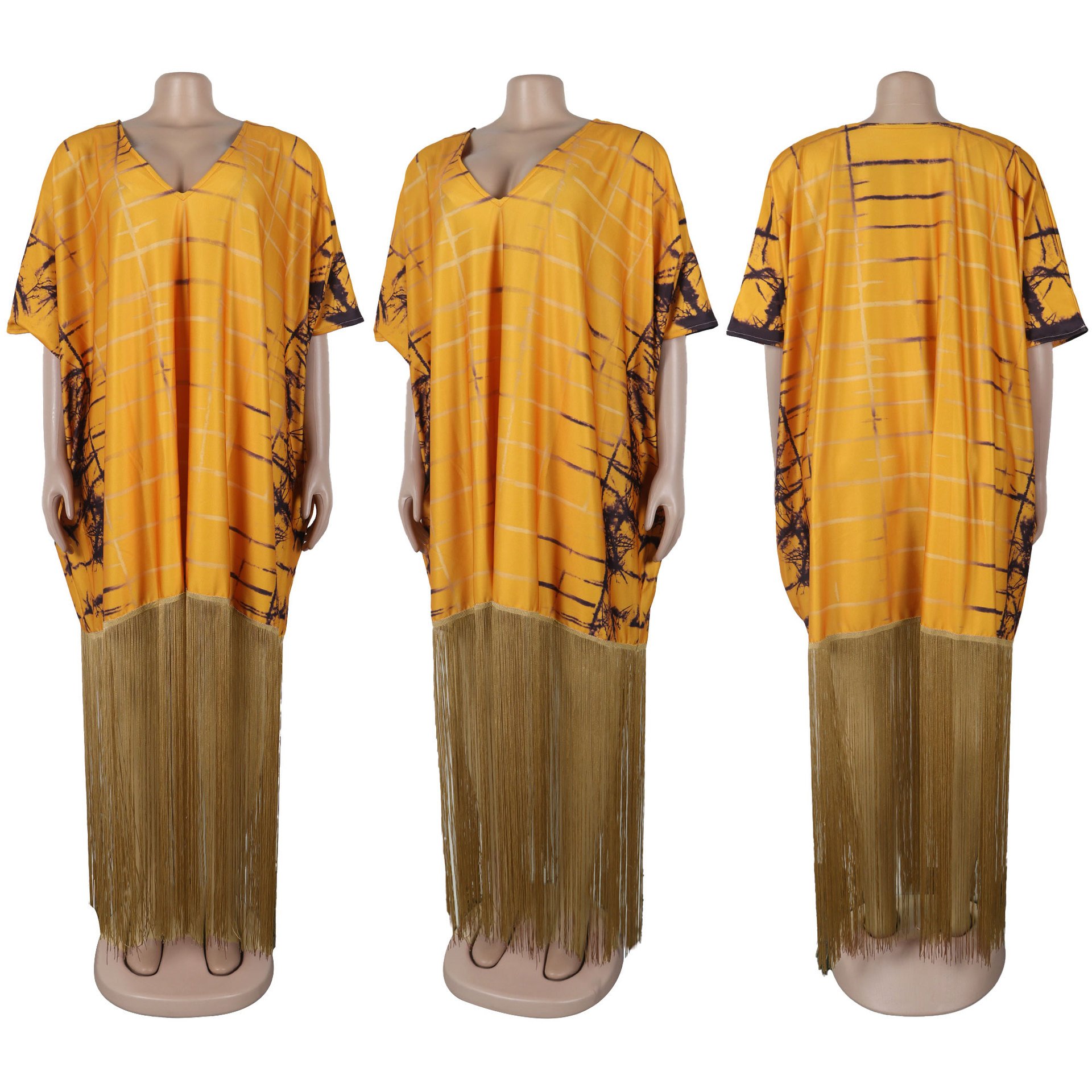 turkey long dress african casual loose dresses women print african casual dress