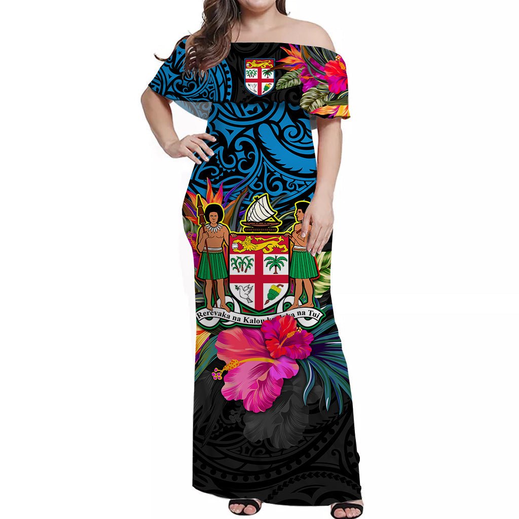 Beach Dresses Women Summer Fiji Polynesia Tropical Print Women Dresses Casual Summer Wholesale Casual Dresses Women Lady Elegant