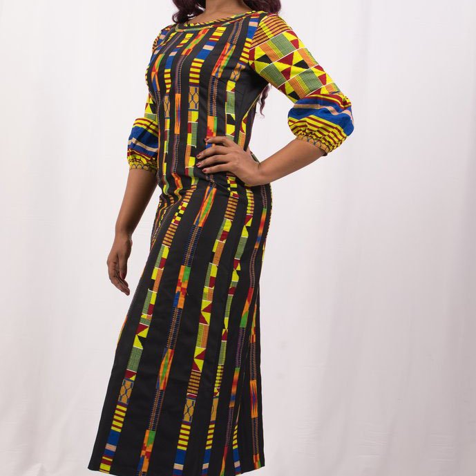 Customized Print Women Clothing Elegant Celebrity Casual Girls Cotton Dresses