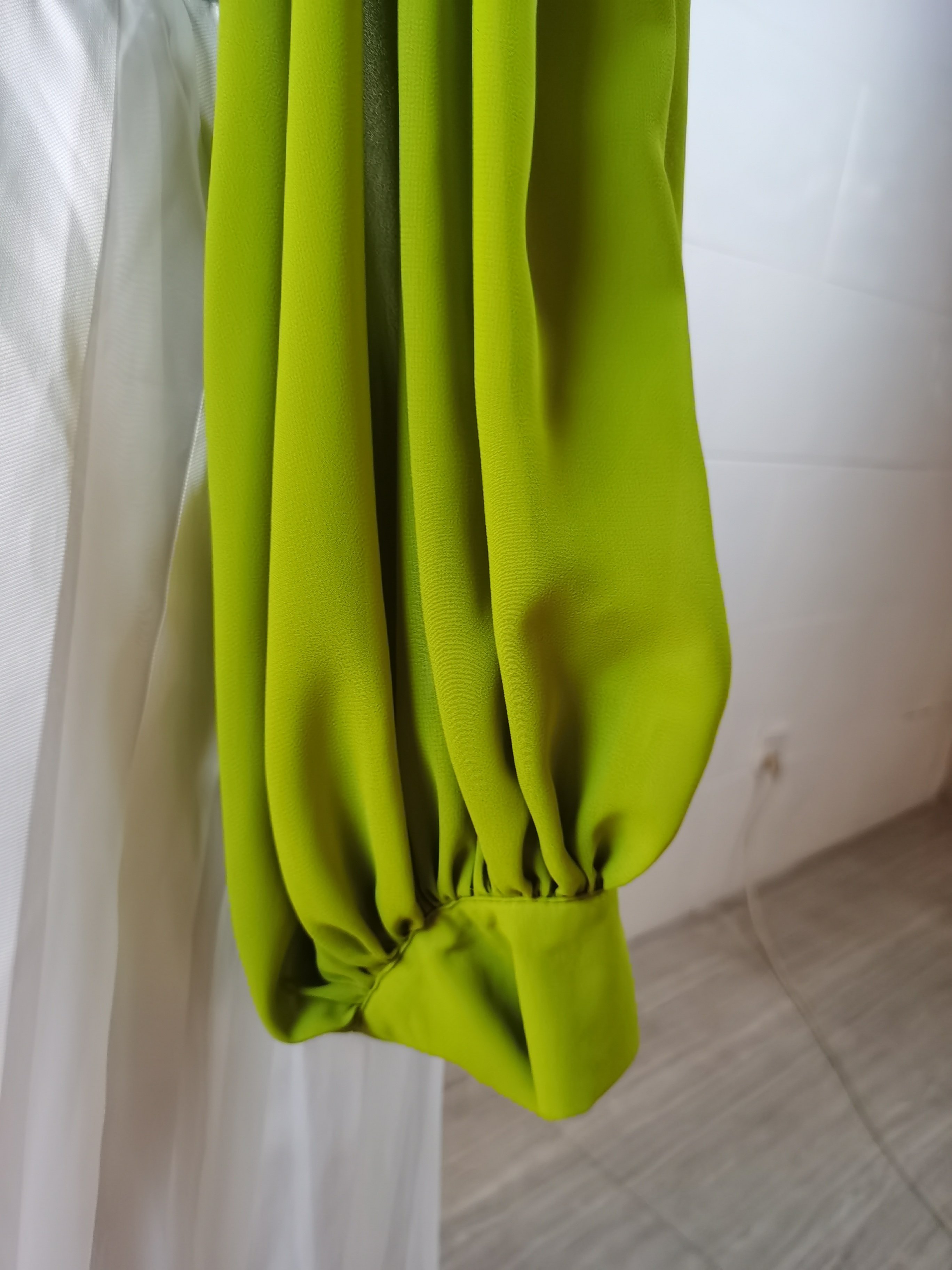 custom design high quality factory quick sample spring casual dresses woven green dresses