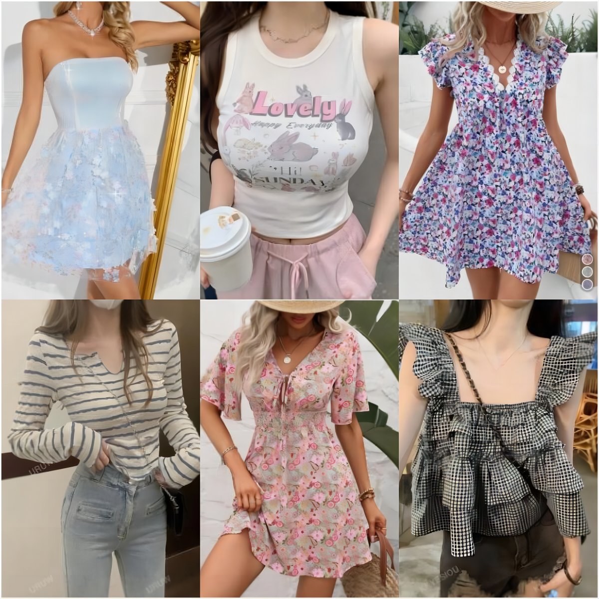 Fashion wholesale assort ropa supplier wholesale bales factory tail assorted bulk shop womens dress women plus size tops