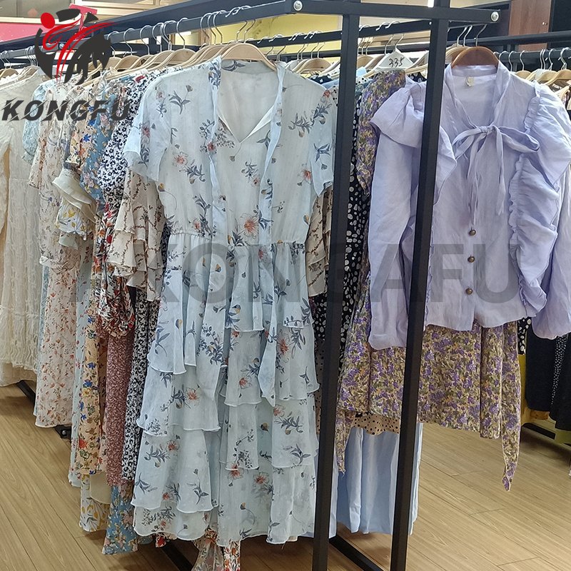 AKONGFU silk bale dress used used dresses vip women bales second hand clothing