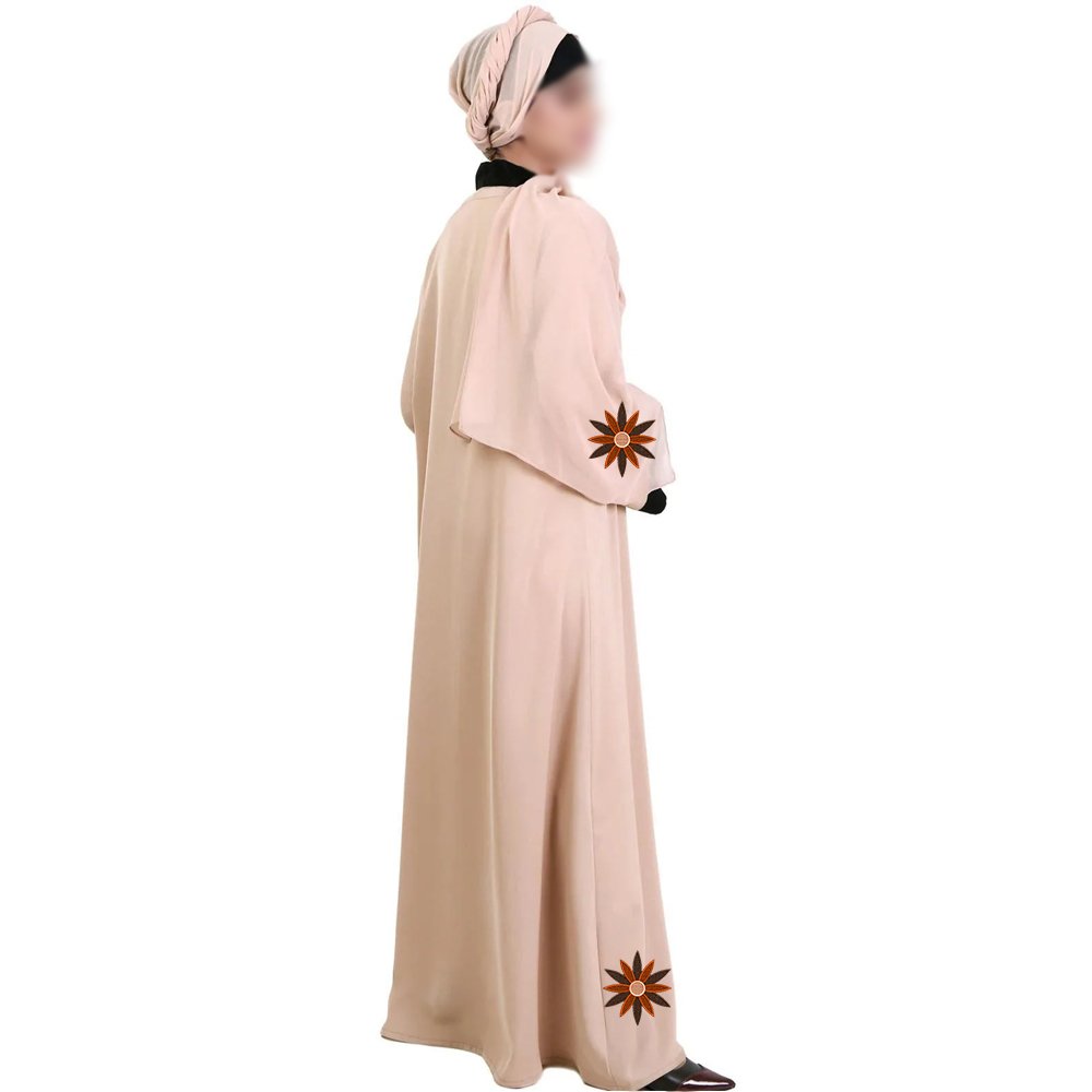 High Quality Summer Wholesale Custom Basic Abaya For Womens 2024 Spring Casual Long Muslim Ladies Clothing