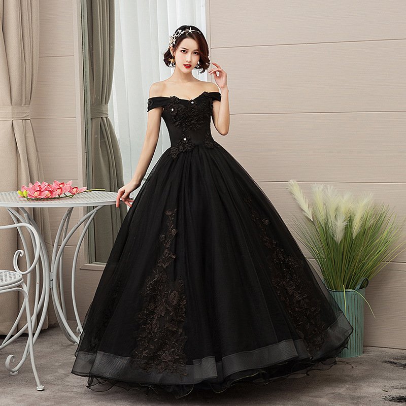 Vestidos Para Fiestas Elegant Pink Lace Embroidery Off Shoulder Party Prom Ball Gown Evening Quinceanera Dresses For Women