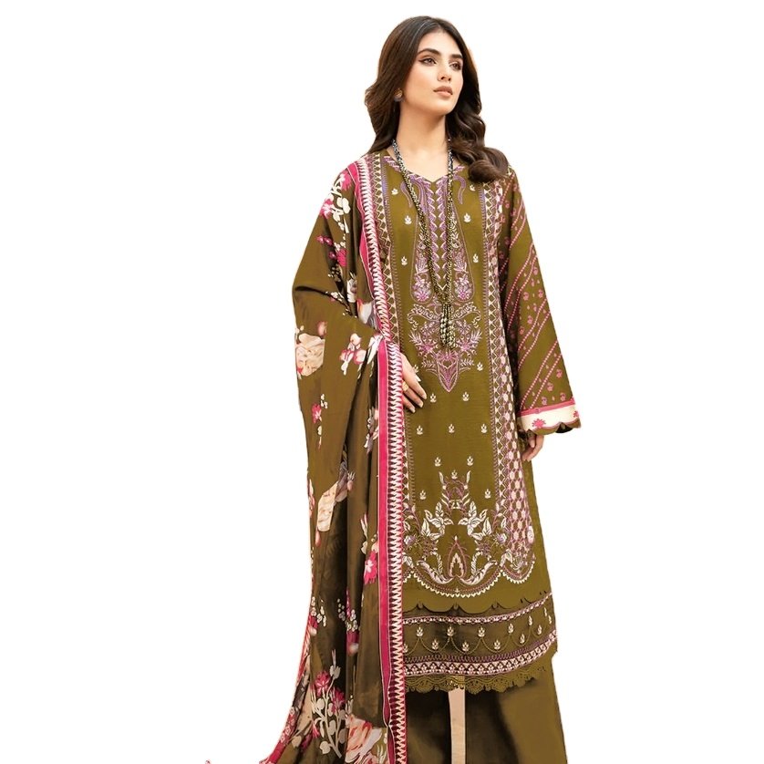 Dress Martial Suit Pure Cotton Patch Embroidery Work Long Ethnic Style collection