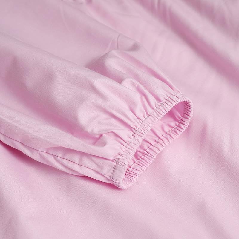 2022 AliExpress spring autumn retro round neck long sleeve women's casual dress long skirt robe