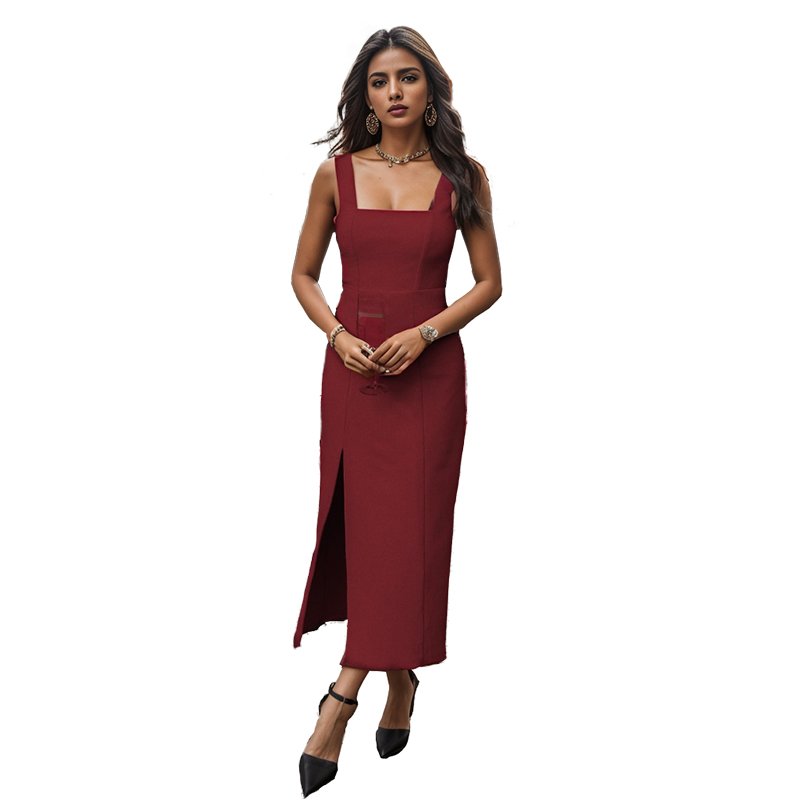 Alike Summer Fashion Dress Swing Ruffle Hem Boho Dresses For Women