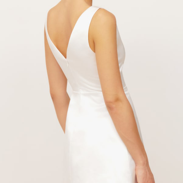 summer dress 2023 ladies plain color women dresses ladies white casual dress