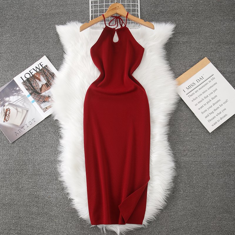 Wholesale Cheap Women'S Prom Dress Women'S Clothing Plus Size Sexy Casual Dresses Women'S Knit Dress