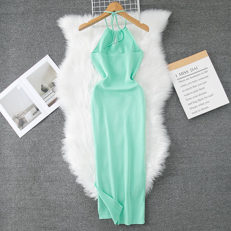 Wholesale Cheap Women'S Prom Dress Women'S Clothing Plus Size Sexy Casual Dresses Women'S Knit Dress