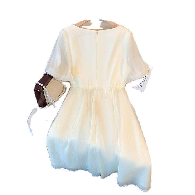 Summer Fashion Designer Bohemian Style Outdoor Women's Short Sleeve Dress Women's Elegant Casual Oversized Dress