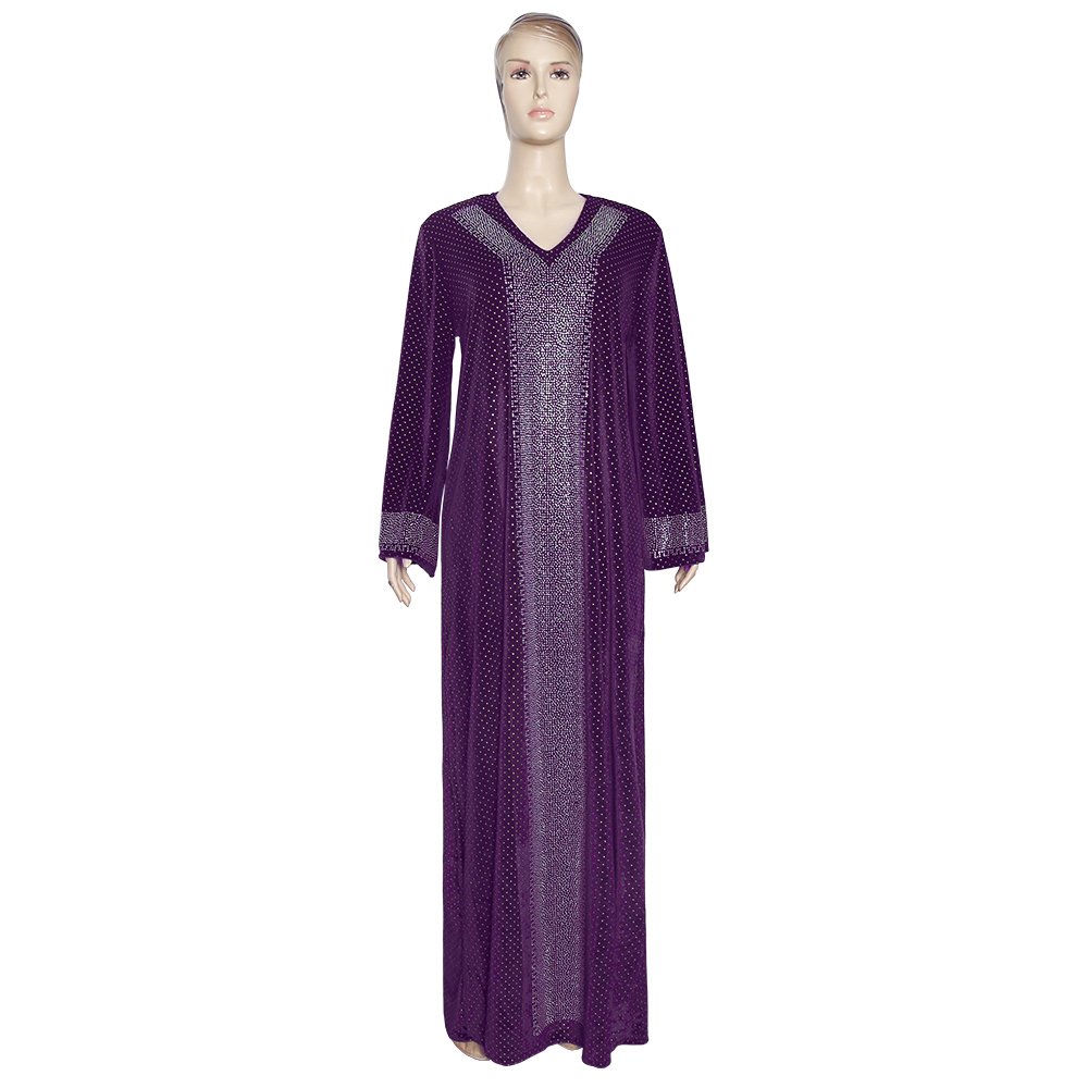 Dubai Fashion Women Muslim Floral Printing Long-sleeve Corset Casual Dress Islamic Ladies Flower Abaya Cardigan