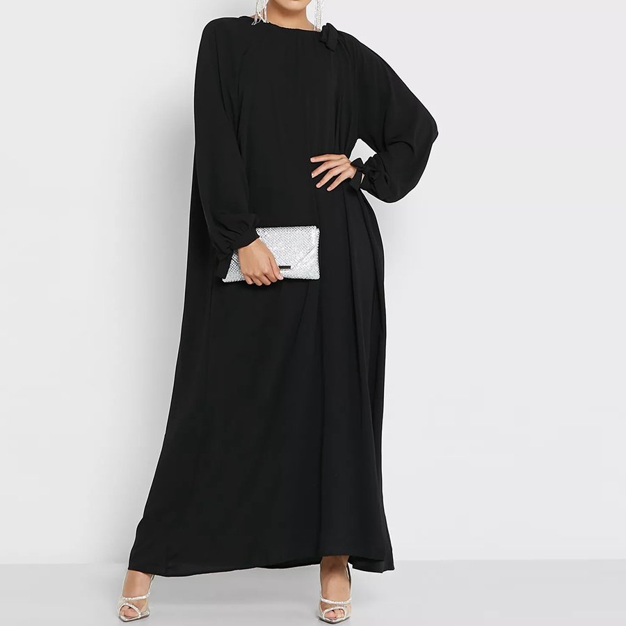 2023 New Arrival Loose Abaya Daily Design Muslim Casual Dresses Women Maxi Long Dress