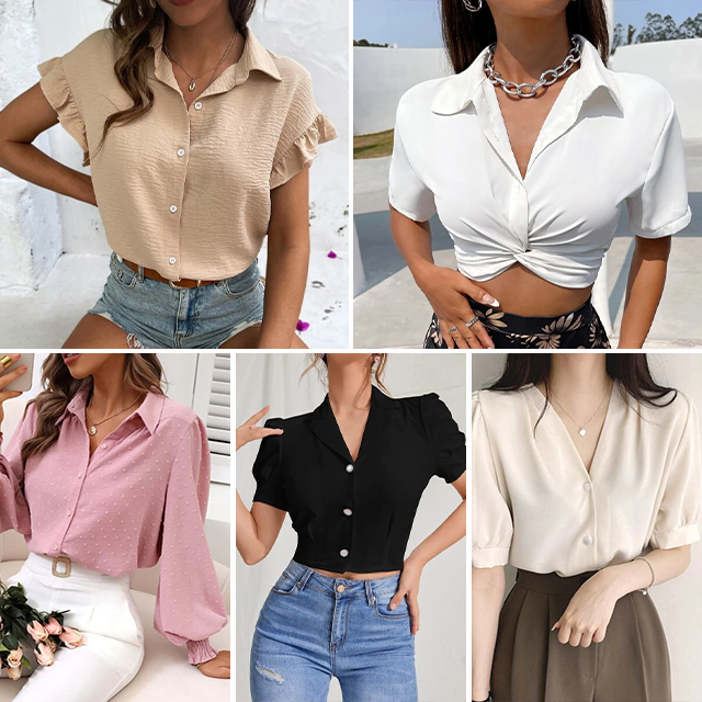 chen 2023 Clearance Women's clothes wholesale casual dresses T-shirts mixed packaging random delivery stock clothing