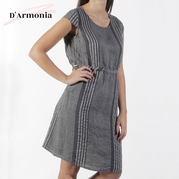 2024 New Explosion Short Sleeve Summer Beach O-neck Casual Dresses