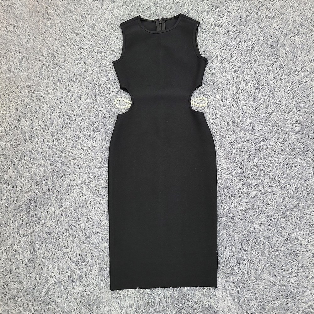 New Arrival Summer Beading Women Celebrity Evening Party Bodycon Dress