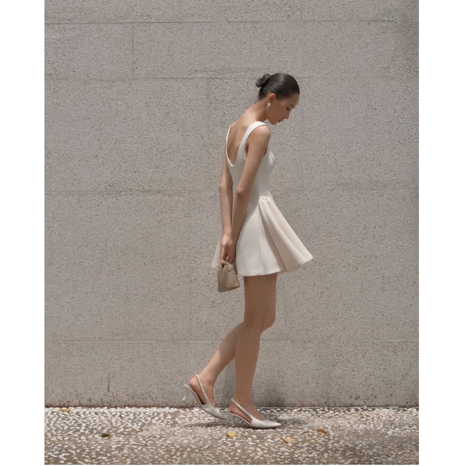 Light Pink Mini Elegant Casual Dresses Princes Puff Skirt 2024 Summer For Girls Custom OEM